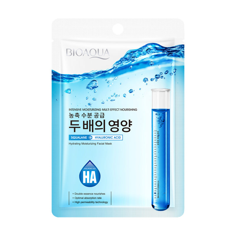 BIOAQUA 玻尿酸保濕精華面膜 25ml （5片裝）