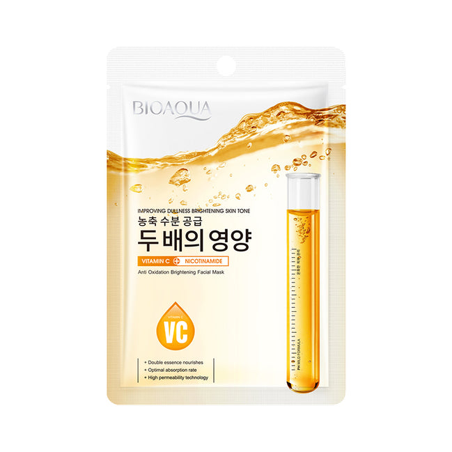 BIOAQUA 維他命C亮膚精華面膜 25ml （5片裝）